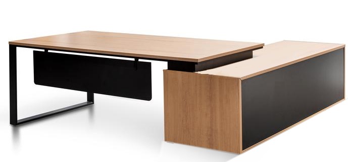 SQ Combo desk black leg